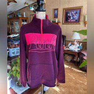 Victoria's Secret Victoria’s Secret Pink Quarter Zip sweatshirt.